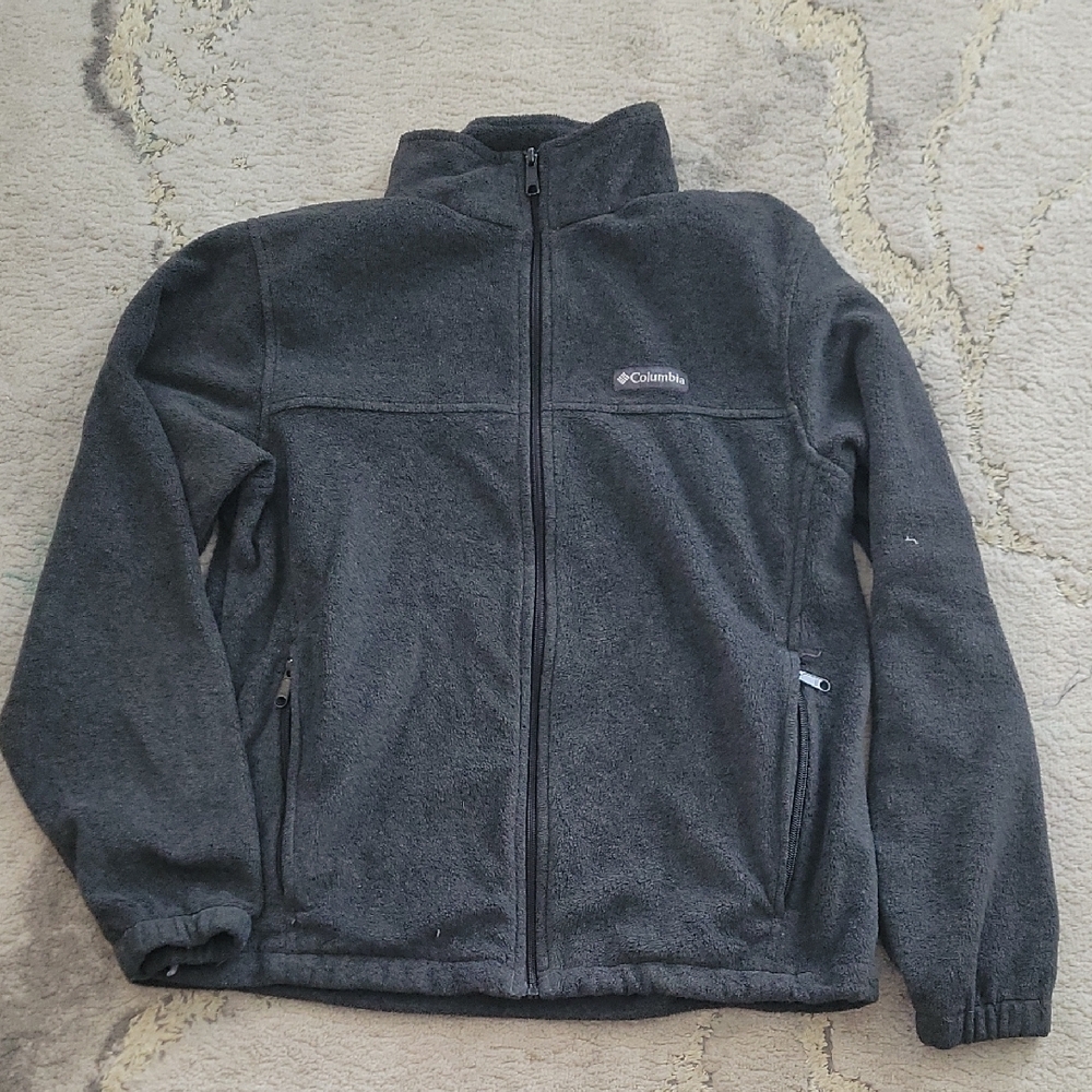 Columbia Charcoal Full-Zip Jacket